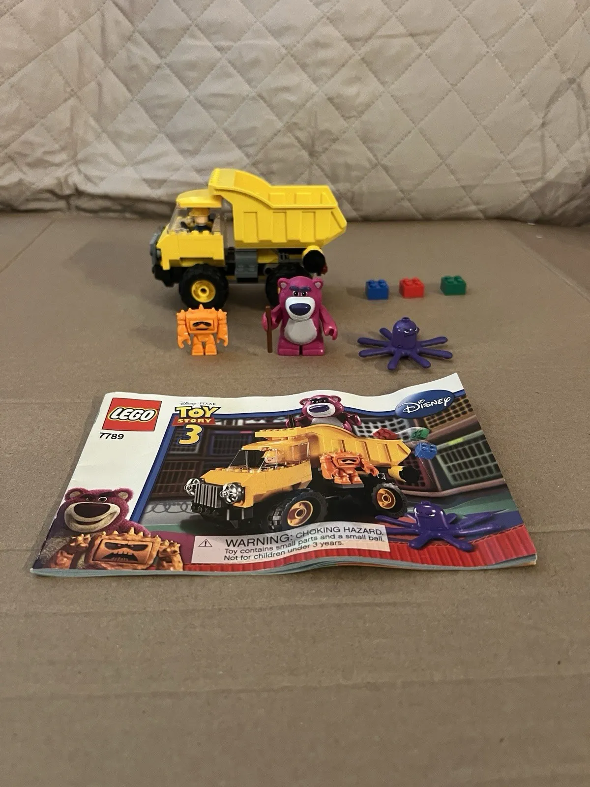 LEGO Toy Story 3 Lotso's Dump Truck 7789 No Box but Complete Assembled w/Manual