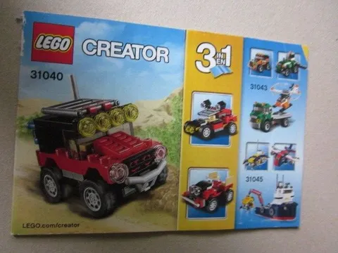 Lego Building Instructions Instruction Creator 31040