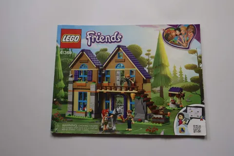 LEGO® Friends 41369 Mia's House Instruction Manual Only!