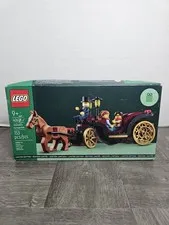 New Lego Wintertime Carriage Ride (40603) Limited Edition Set