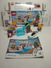LEGO Disney Princess Frozen 2 Anna's Canoe Expedition #10309 COMPLETE Olaf