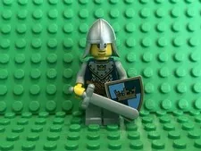 LEGO Castle Crown Knight Foot Soldier With Shield And Sword