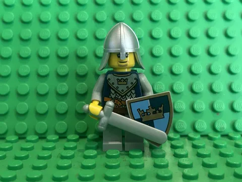 LEGO Castle Crown Knight Foot Soldier With Shield And Sword