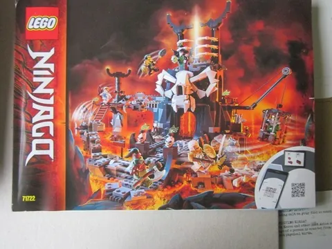 Lego System Building Instructions Instruction Ninjago 71722