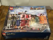 NEW LEGO Harry Potter Diagon Alley 75978 Factory Sealed - Retired Set - Box Wear
