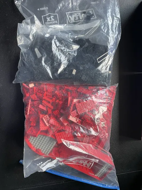Lego Lot of "Classic" Parts: Boat Hull, Crane Stand, Weighted Bricks, etc.