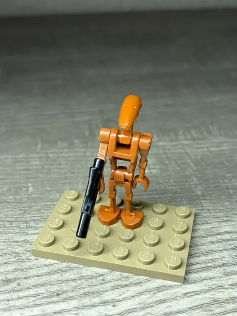 LEGO Star Wars Geonosis Battle Droid Mini Dark Orange sw0467 75019 75077  L7