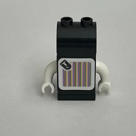 Lego Minifigure Minifig with Barcode Replacement Part Piece