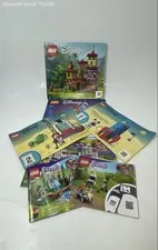 Lot Of 7 Pcs Assorted Lego Friends & Disney Mixed Instruction Manuals For Age 3+