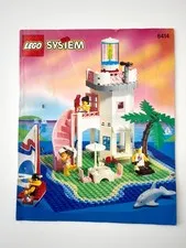 Lego Town Paradisa Dolphin Point 6414 1995 Instruction Manual Only
