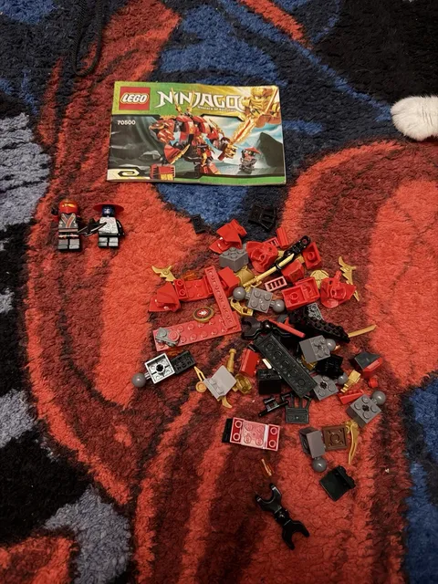 LEGO NINJAGO 70500 Temple of Light Instruction Manual, Minifigures COMPLETE