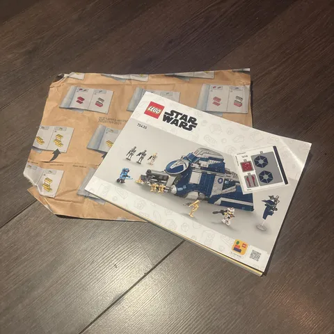 Lego Star Wars 75435 Instruction Book + Sticker pack. New