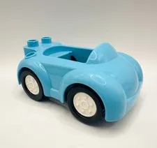 Lego Duplo Vehicle Car Convertible, Light Blue #A