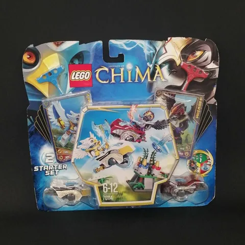 LEGO LEGENDS OF CHIMA 70114 STARTER SET 2 Used