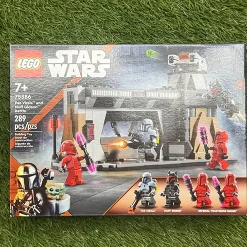 LEGO Star Wars 75386 Paz Vizsla & Moff Gideon Battle – New Sealed