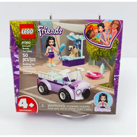 LEGO Friends 41360 Emma's Mobile Vet Clinic Pug 50 Pieces New Sealed Retired