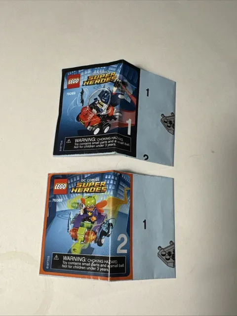 LEGO Super Heroes 76069 Batman vs Killer Moth INSTRUCTIONS ONLY