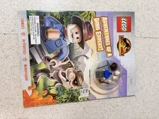 LEGO Jurassic World BookAlan Grant Adventures of a Dino Expert! Mini-figure 8PCS