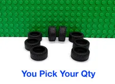 LEGO Black Tire 21mm D. x9.9mm Tread "You Pick Your Qty" NEW