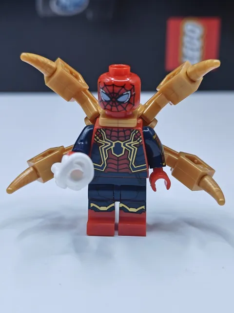 NEW Marvel Iron Spider-Man Custom Lego Minifigure 76108 Sanctum Sanctorum