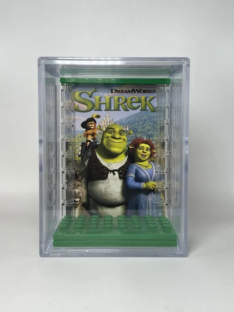 Collectible Force Pack Minifigure Display Case For Lego Disney Shrek