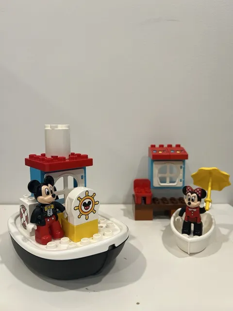 LEGO DUPLO Mickey’s Boat 10881 Building Blocks, Minnie Mouse