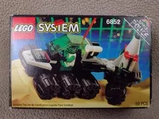 LEGO 6852 Sonar Security Space Police1993 (Box, Manual and Ads Only)