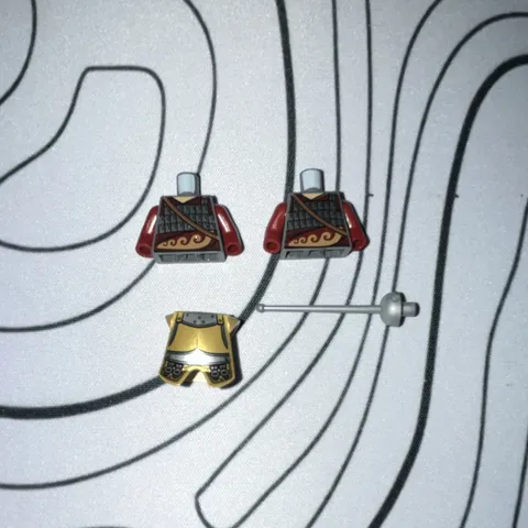 LEGO Conquistador Minifigure Replacement Parts Lot col114