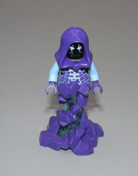 LEGO Rogul purple swirling rocks lightning Nexo Knights minifigures 70354 70348