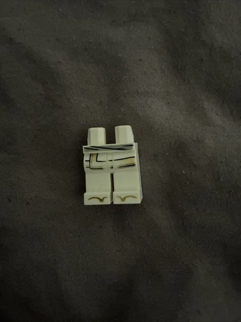 Lego Ninjago Legacy Zane ZX Minifigure Legs With Discolored Printing