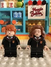 Lego Ron Weasley & Hermione Granger Sleeping Minifigures From Goblet Of Fire