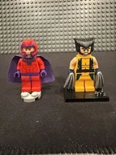 LEGO Wolverine & Magneto Minifigures - Sh0017 & Sh0031