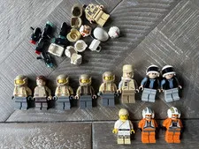 LEGO Star Wars Rebel Lot x20 Chewbacca Han R5-D4 R4-P44 Vintage Luke Pilots
