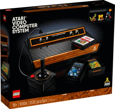 LEGO - 10306 - Atari 2600 Video Computer System - 2,532 Pieces - New Sealed
