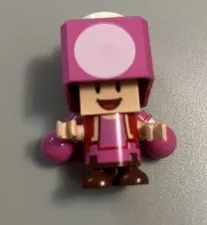 Lego Toadette Pink Super Mario Minifigure Figure