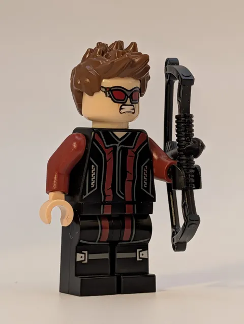 Hawkeye Genuine LEGO Minifigure SH0172 Marvel Age of Ultron 76030 Bow Retired