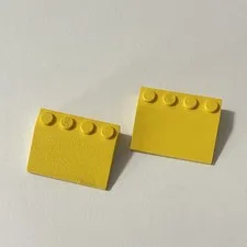 Lego 3297 Yellow Replacement Add-on Parts Pieces Lot of 2