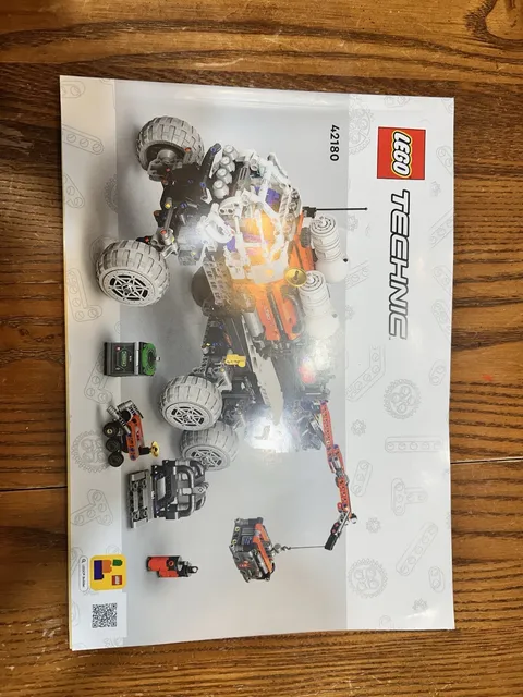 LEGO Technic 42180 Mars Rover Instruction Manual Only - Very Good Used