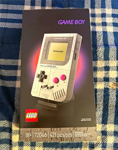 |BOX and MANUAL ONLY| LEGO Game Boy Building Set 72046