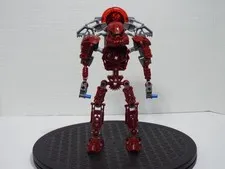 LEGO BIONICLE TOA METRU VAKAMA (8601) COMPLETE FIGURE WITH DISK *FREE SHIPPING*