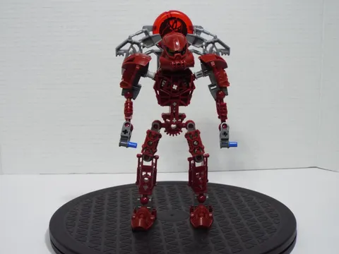 LEGO BIONICLE TOA METRU VAKAMA (8601) COMPLETE FIGURE WITH DISK *FREE SHIPPING*