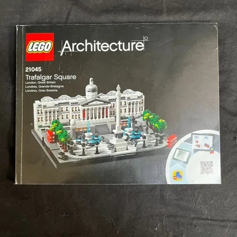 LEGO - INSTRUCTION MANUAL ONLY - Architecture 21045 Trafalgar square - Retired