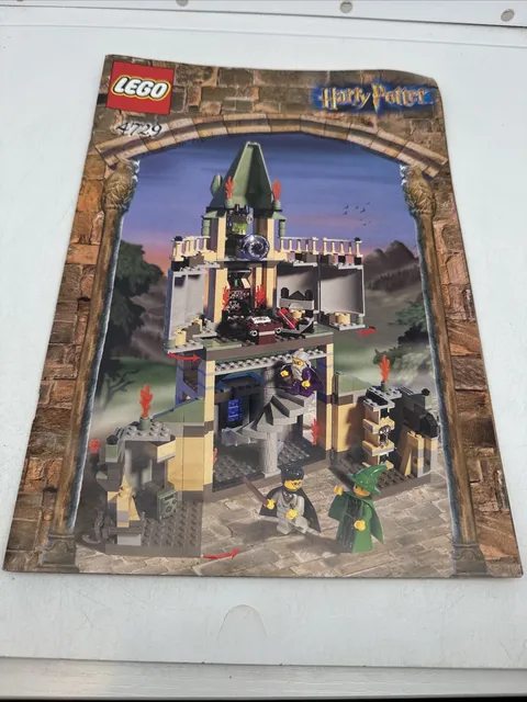 Genuine Original Lego Harry Potter 4729 Instructions Manual