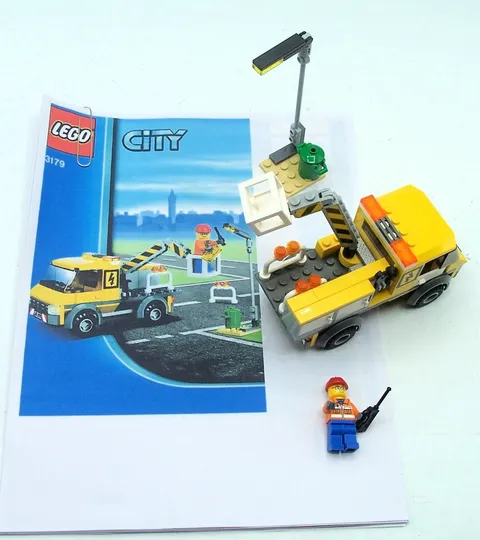 LEGO City: Utility Repair Truck 3179  Set 100% Complete, sorted for rebuild