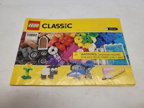 Lego classic  instruction book 10692  / me16 r3 d16