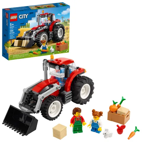 LEGO City Tractor 60287 Building Kit; Cool Toy for Kids, New 2021 148 Pieces