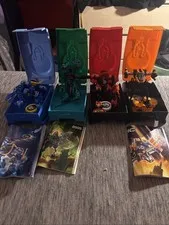 4x LEGO TECHNIC Throwbots Lot Complete  Read