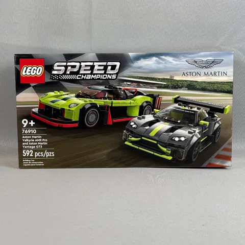 Lego #76910 Aston Martin Valkyrie & Vantage Speed Champions Retired New Sealed