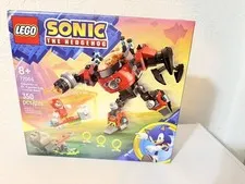 LEGO Sonic Knuckles vs. Dr. Eggman Egg Crusher Mech Complete Set (77005)