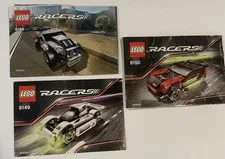 LEGO® RACERS 2007 Instruction Manuals 8149 8150 8194 Damaged